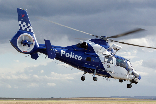 police helicopter image by Phil Vabre